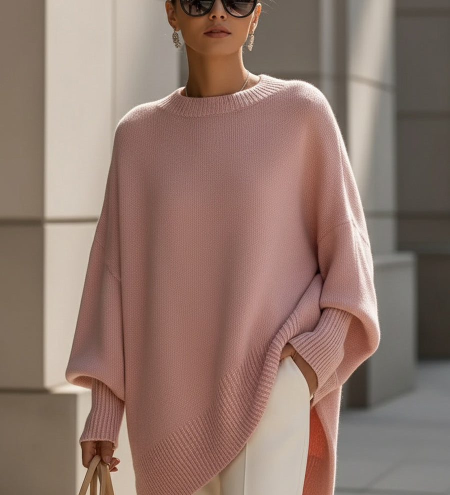 Yleisöponcho, oversize, luksus
