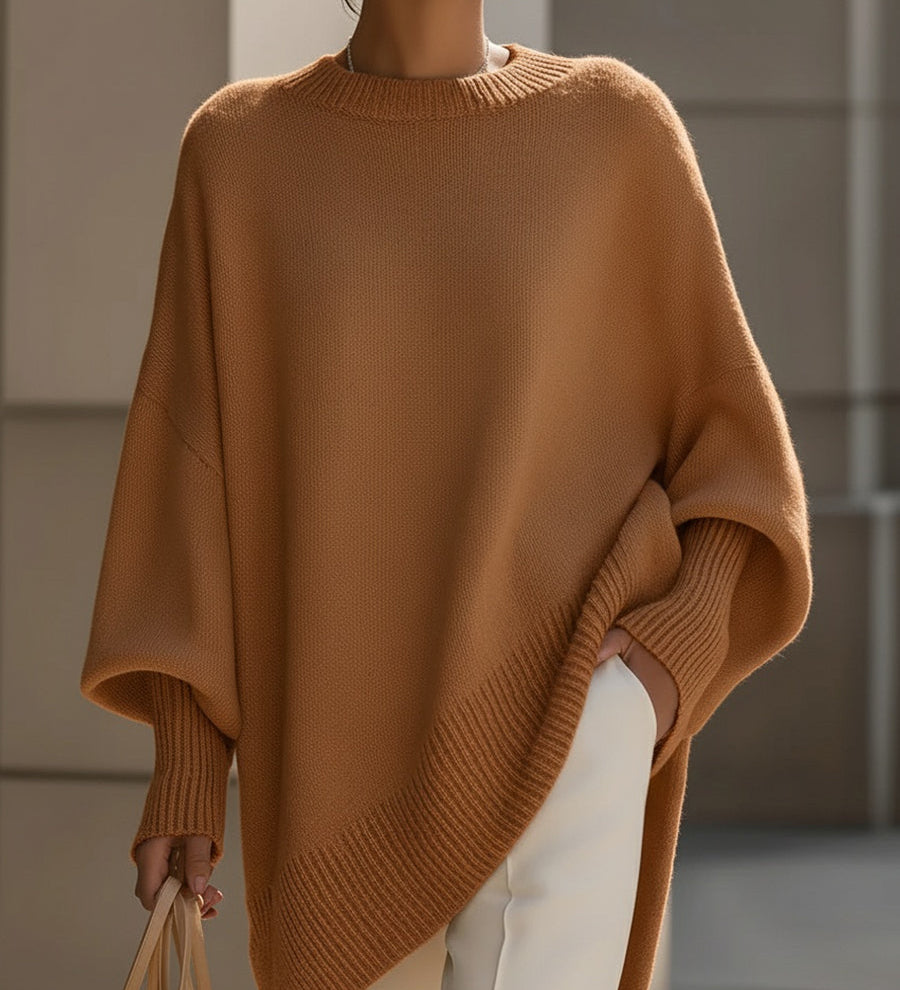 Yleisöponcho, oversize, luksus