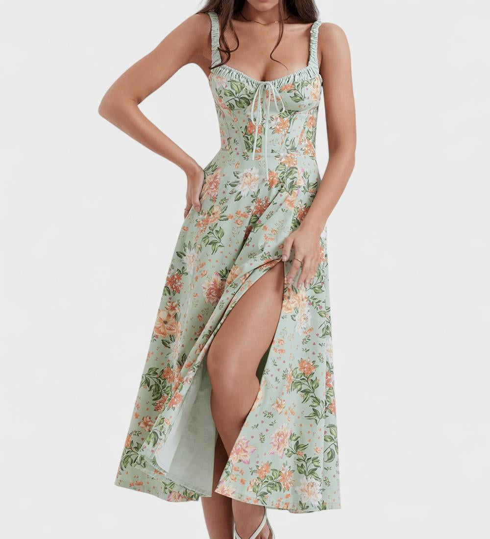 Sateenkaarikuviollinen kesämekko