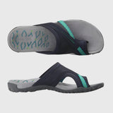 Ergonomiset sandaalit jade-värissä