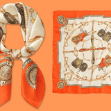 Foulard 100% silkkiä 68 cm