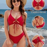 Bikini set sa vezanjem napred