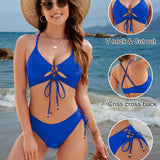 Bikini set sa vezanjem napred