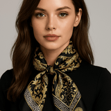 Foulard 100% silkkiä 70 cm