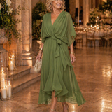 Monica | Elegantna Haljina sa V-Izrezom