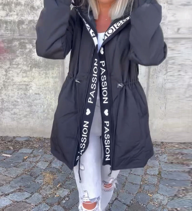 Pitkä takki, elegantti