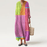 Linear dress