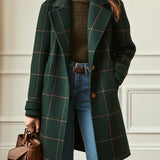 Tweed-takki, karhuprintti, retro