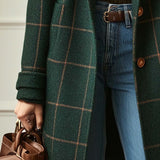 Tweed-takki, karhuprintti, retro